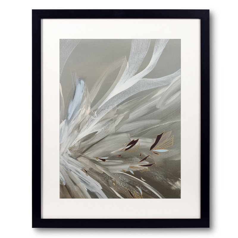 For The One I Love Print by Novi Lim, Black Single Picture Framed Paper, 22" H x 18" W, White