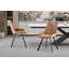 Gilda Upholstered Metal Side Chair-1820358402