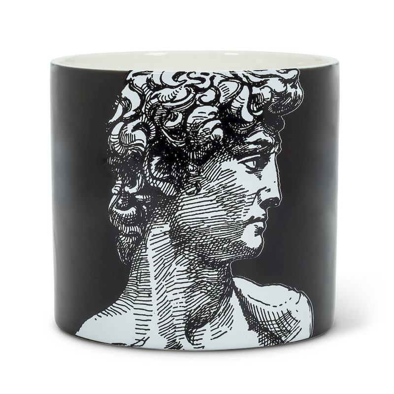 Pot à fleurs en céramique Aashka, H 5,5 po x l 5,5 po x P 5,5 po