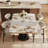 Upholstered Metal Frame Dining Chair (Set of 2) - Beige Side Chair-1034402591