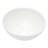 13" White Vitreous China Round Vessel Bathroom Sink, Compact Above Counter Vanity Sink with 1.75" Drain for Powder Rooms