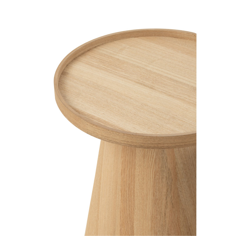 Shannan Tray Top Pedestal Side Table Set