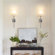 Wall Light Battery Operated Sconce Set of 2,not Hardwired Fixture,Battery Powered Wall Sconce
