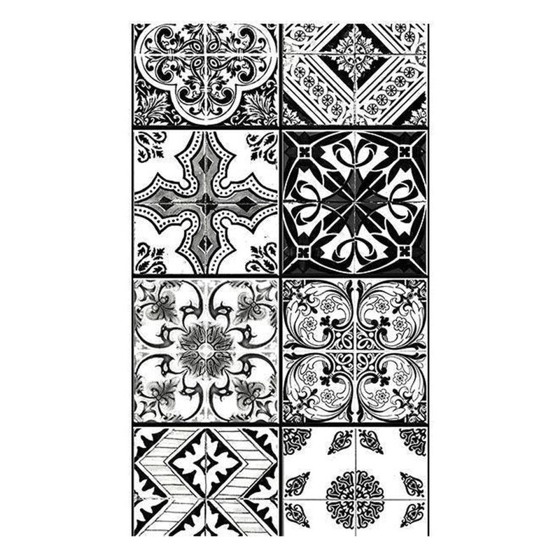 Rouleau de papier peint L 32,8 pi x l 19 po Anastassios, Noir / blanc