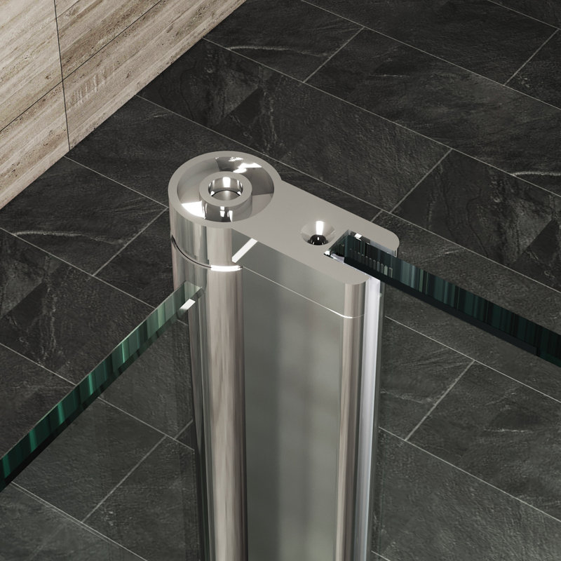 Ohlson Rectangular Shower Enclosure, 185 H x 140 W x 80 D