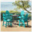 Chaise Adirondack en plastique Dutta-2069140119