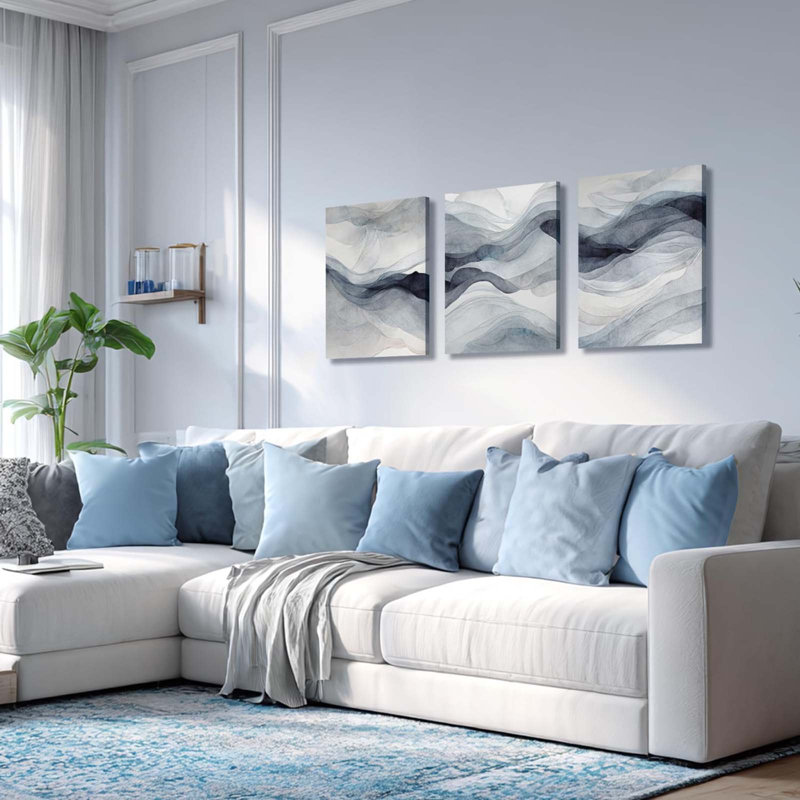 3 Piece Wrapped Canvas Wall Art
