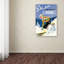 « ski », reproduction d’impression sur toile tendue-21937553