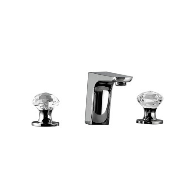 Rock Widespread Bathroom Faucet with Drain Assembly