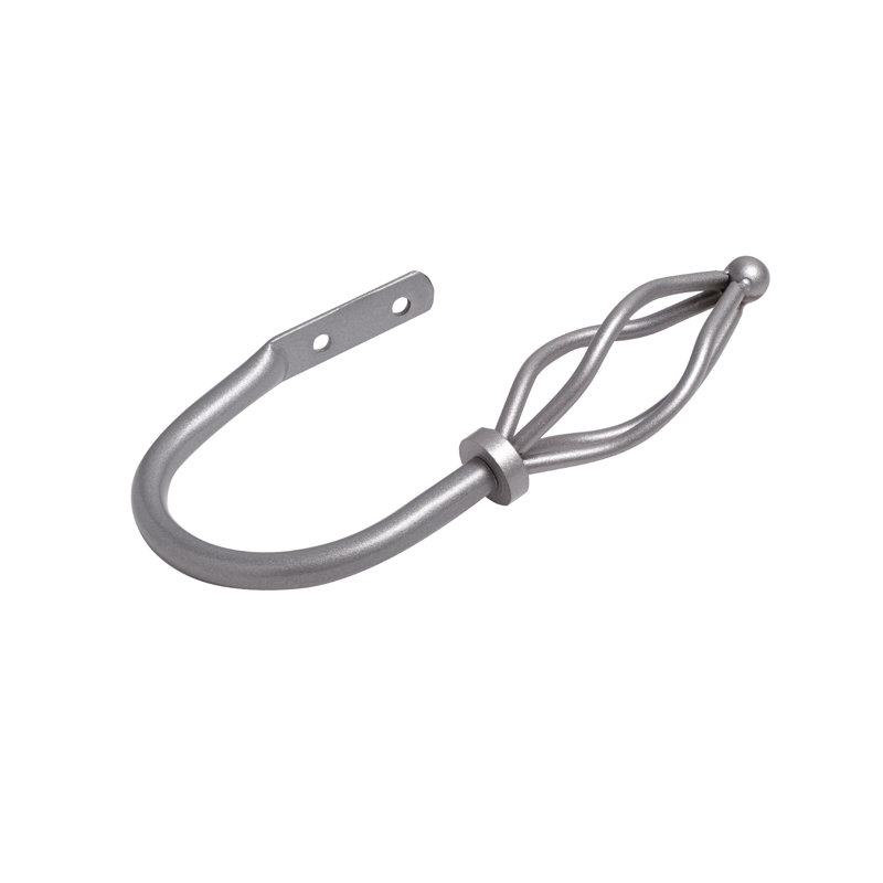 Jetta Curtain Holdback , Silver