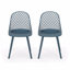 Fauteuil d'extérieur Lily, avec structure et filet tendance pour structure robuste