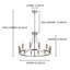 12 - Light Chandelier Pendant-1760616325