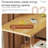 Acrylic Side Table, Clear End Tables, Home Bathroom Bedroom Decorative Trays, Bar Serving Carts With Wheels, Coffee Tables, Nightstand