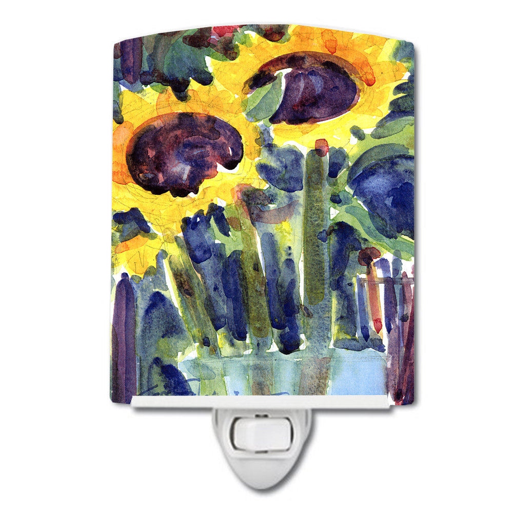 Sunflower Ceramic Night Light Caroline's Treasures