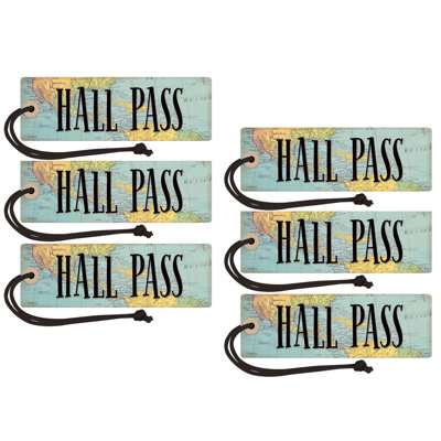 Travel The Map Magnetic Hall Pass