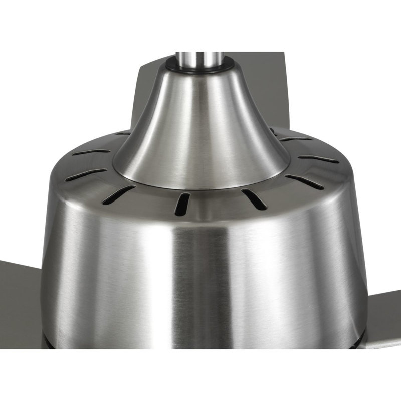 Tarsus 52-Inch Brushed Nickel Ceiling Fan with LED Light