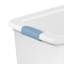Contenant de boîte de rangement en plastique transparent Stérilite
