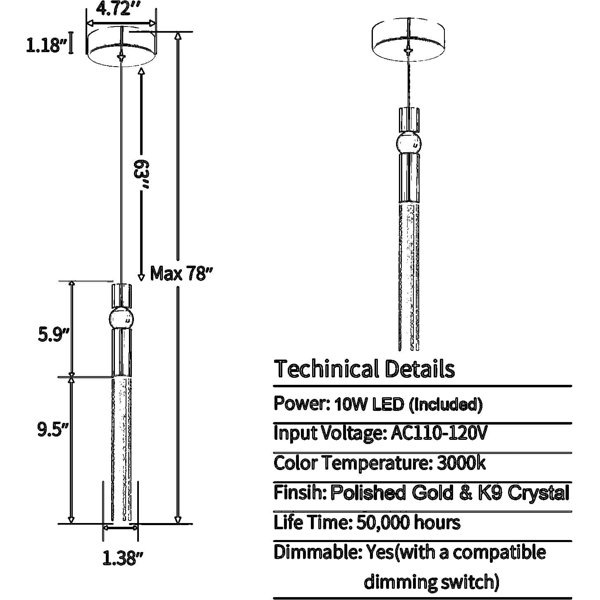 Dimensions du produit