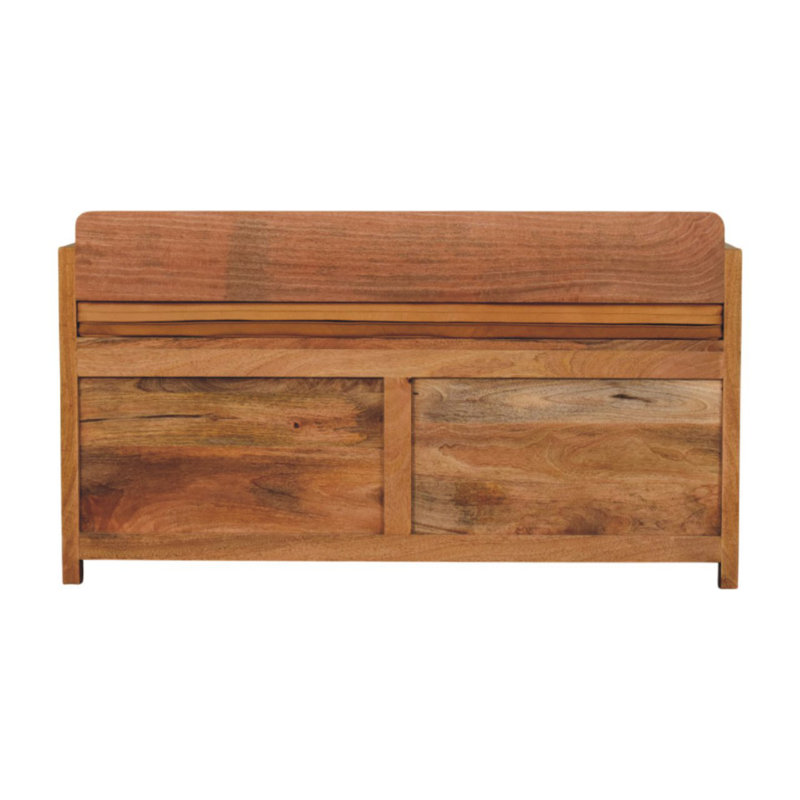 Naco Leather Upholstered Storage Bench