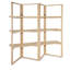 Retreat Solid Wood Geometric Bookcase