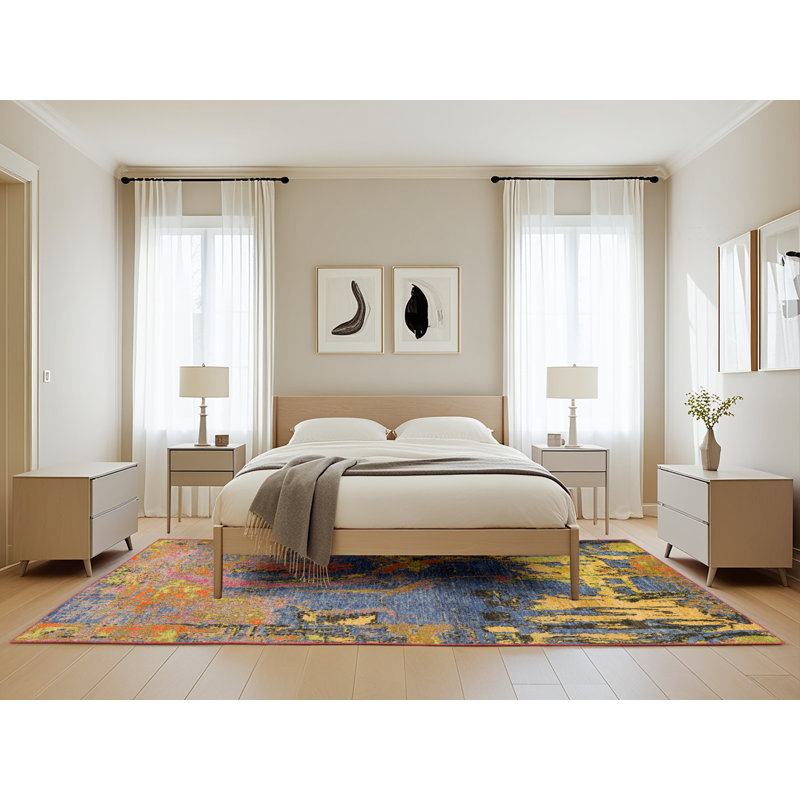 Tapis abstrait moderne 5335, Rectangle 5 pi x 8 pi
