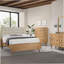 Table de chevet 2 tiroirs Light Ash