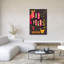 Retro Las Vegas Cocktails Abstract Classic Retro City Wall Art Print 1 Piece Wrapped Canvas Wall Art-168250006