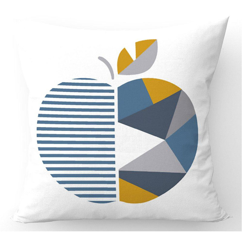 Lucienne Geometric Square Cushion