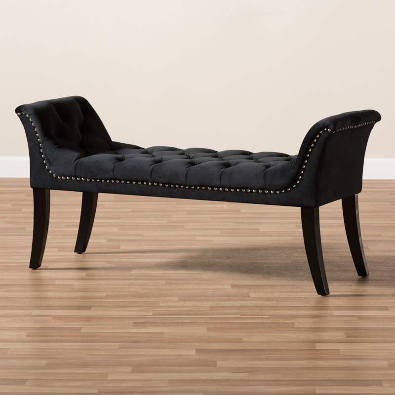 Banc en bois Micayah Luxe