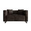 LOVESEAT EN VELOURS BRUN-638295551