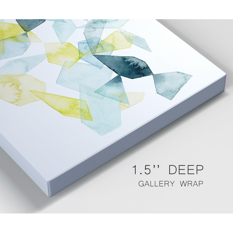 " Seaglass Abstract I ", 27" H x 18" W x 1" D