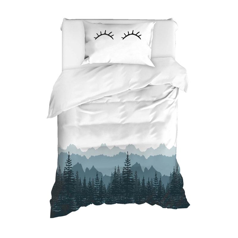 Ensemble de housse de couette 100% coton 3 pièces Ethanjames