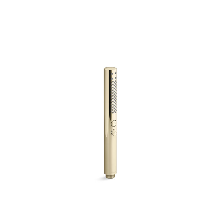 Kohler K-21335-G-2MB Handbrause Shift+ Round – Vibrant Brushed Modern Brass, 6,6 L/min