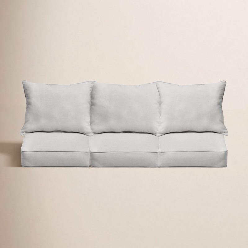 Ensemble de coussins d'extérieur Sunbrella, Ponce coulée Sunbrella® Plainweave