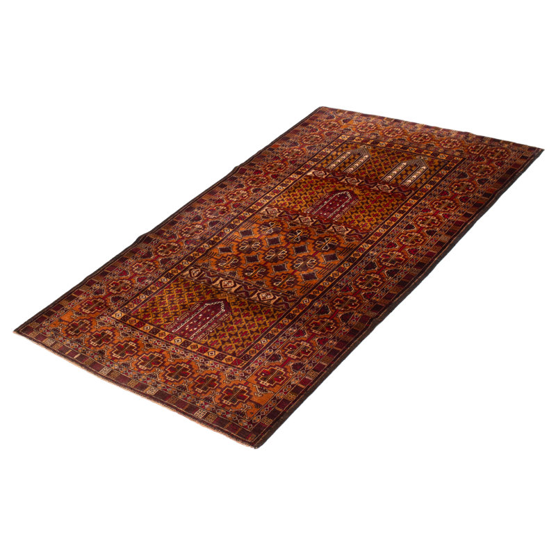 Tapis rectangulaire unique de 3 pi 11 po x 7 pi 1 po