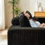 Canapé-lit modulaire surdimensionné de 87 po, fauteuil-lit moderne moelleux, sans assemblage, méridienne inclinable confortable pour chambre à coucher,-207208635