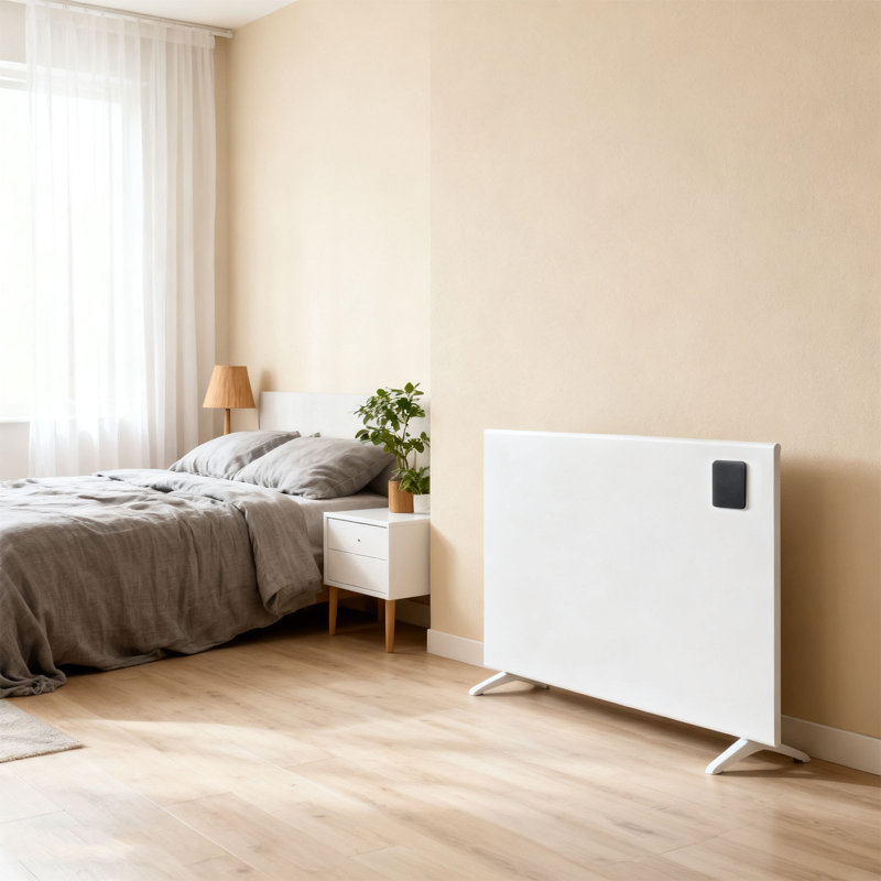Breeins Wall Mounted Space Heater with Adjustable Thermostat, 6824, 50cm H x 70.5cm W x 25cm D