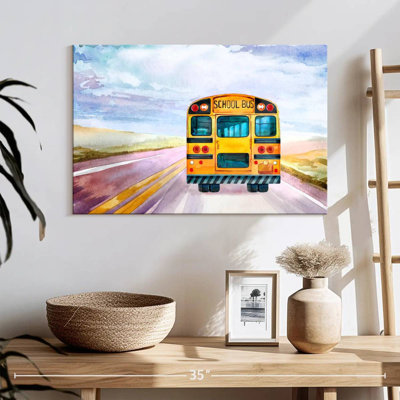 Autobus scolaire jaune Mehar
