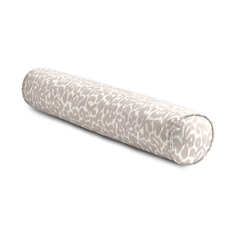 Tobi Fairley Tommye Bolster Pillow Cover & Insert, 9" x 48", Green