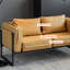 Keillan 2 Seater Faux Leather Loveseat-108230799