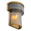 Lampe murale CDJ Andromeda verre fumé-1801951606