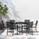 Argyri 6 - Person Metal Patio Dining Set with Round Table
