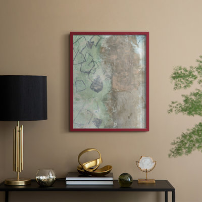«Forest Walk II», reproduction encadrée - bois massif