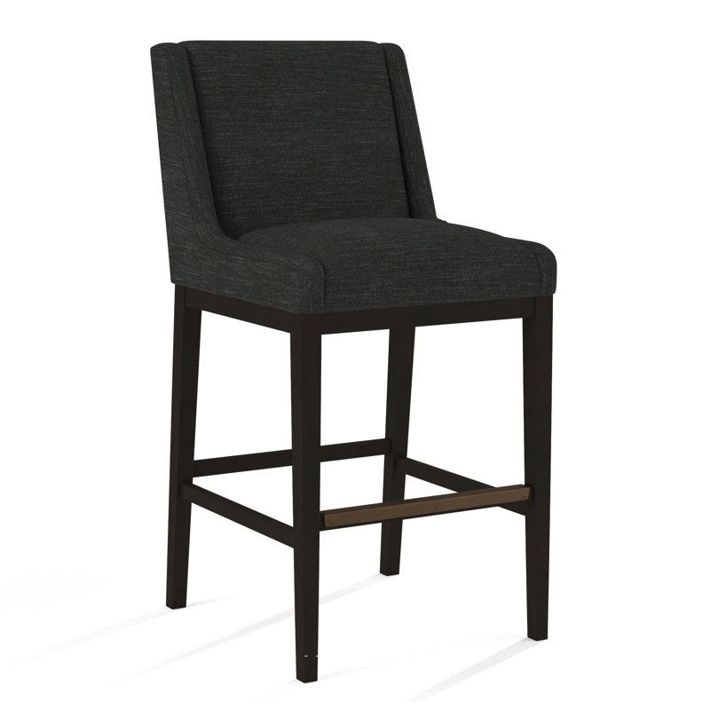 Upholstered Stool, 61606-88, Espresso