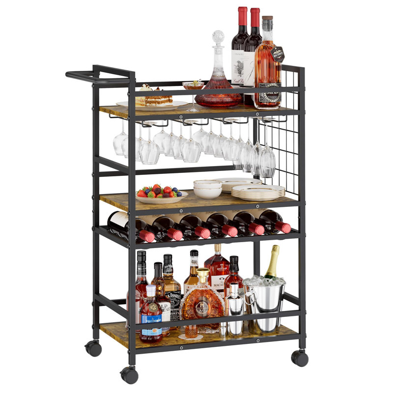 Annebelle Metal Bar Cart