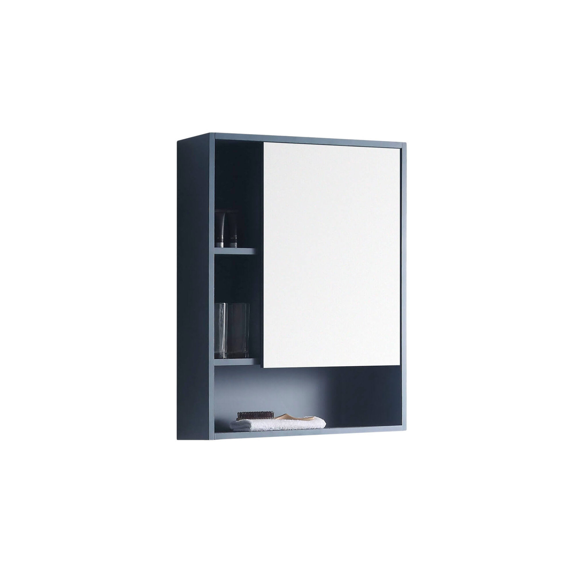 Jensen Surface Medicine Cabinet, Blue, Right