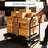 2IN1 Steel Panel Truck Cart, Lumber Cart Drywall Dolly，1500LBS Industrial-Strength Flatbed Cart Dolly with 6" Swivel Brake Wheels, Platform Truck with 1Front and 4Side Handrails Black