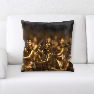 Coussin statue