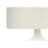 Contemporary Resin Table Lamp with Shade