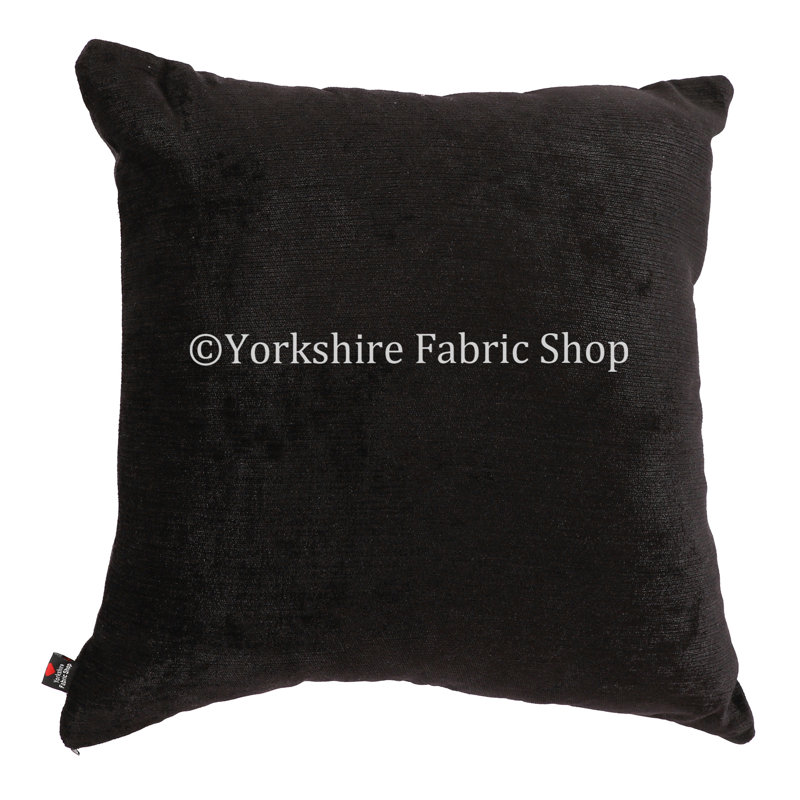 Eberhardt Square Cushion, Medium, Black
